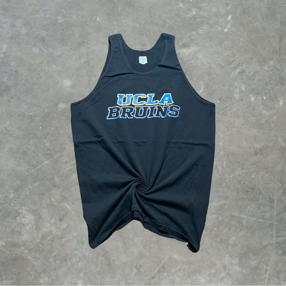☀️ Russell Athletic UCLA Bruins Tank Top Mens Size L Black